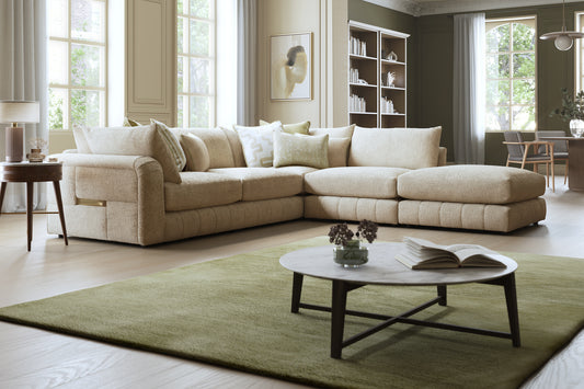 The Westwood – 3 Corner 3 Seater Sofa – White