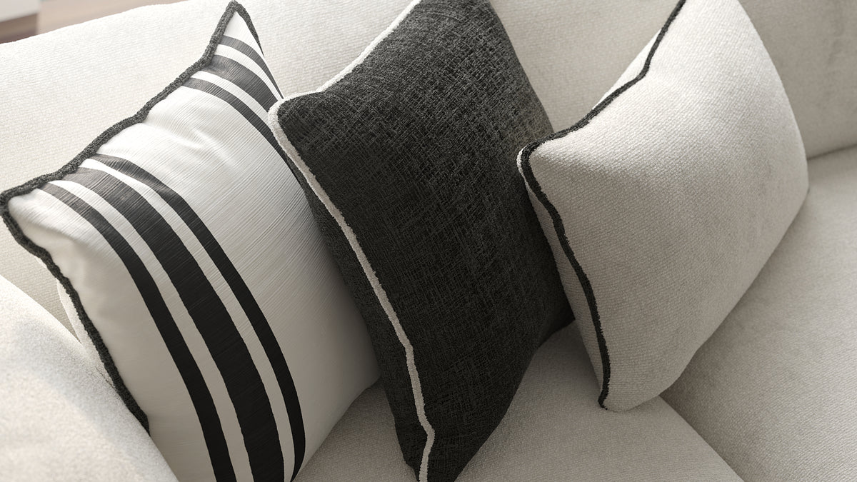 The Westwood – 3 Corner 3 Seater Sofa – White