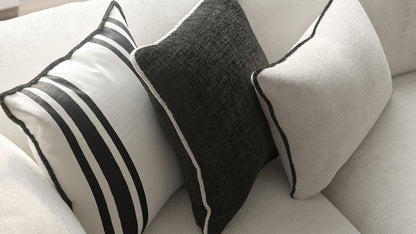 The Westwood – 3 Corner 3 Seater Sofa – White