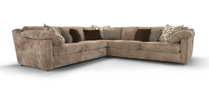 Samerson – 3 Corner 3 Seater Sofa – Brown