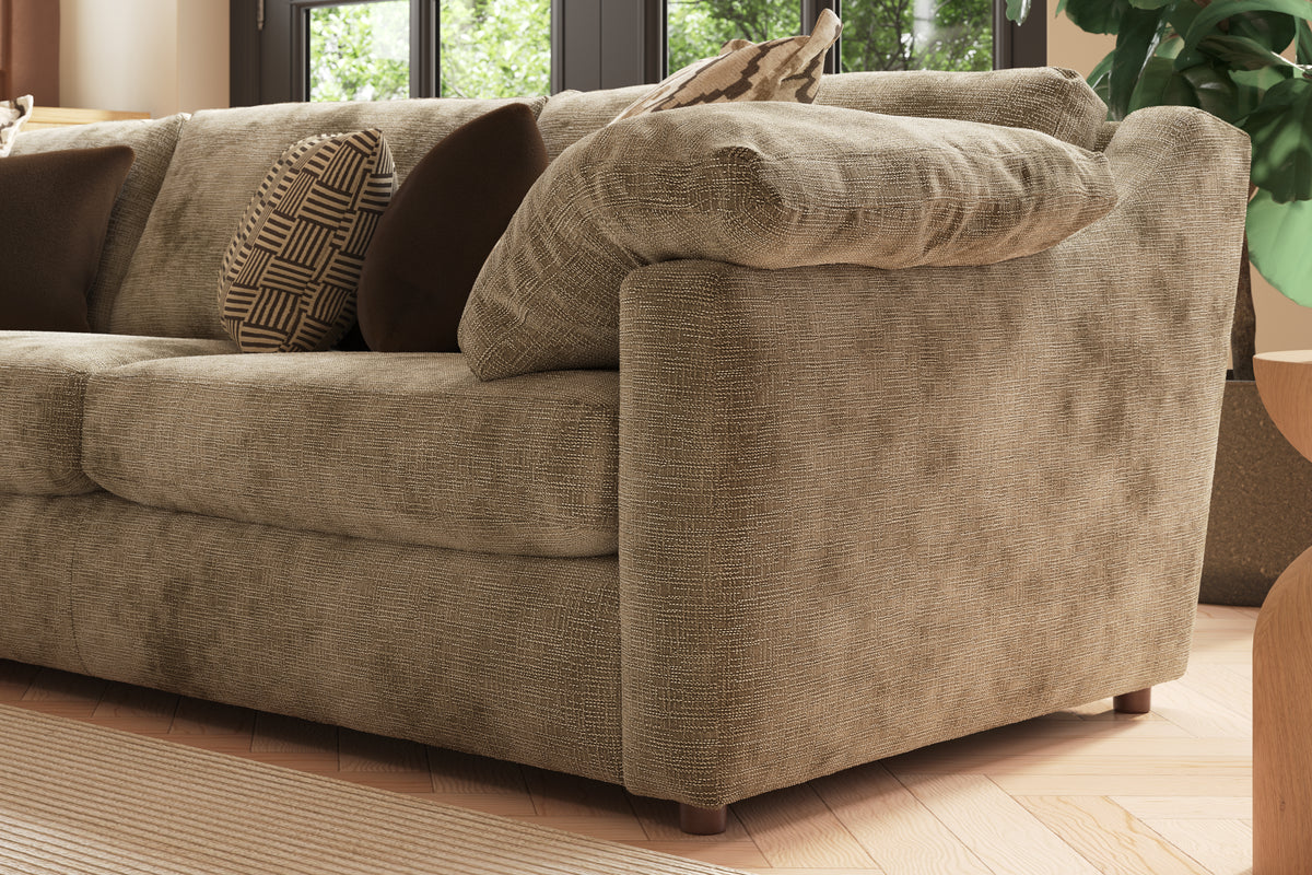 Samerson – 3 Corner 3 Seater Sofa – Brown