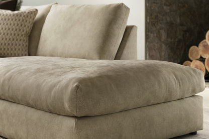 Moderna – 3 Corner 1.5 Right Hand Facing Chs, Feather Flex Interior – Beige