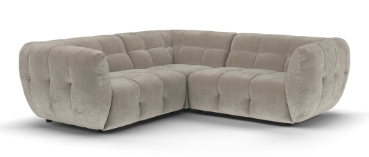 The Lunar – 2 Corner 2 Seater Sofa – Beige