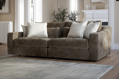 Bellagio – 3 Corner 3 Sofa with Reversible Feather Flex Interior – Blue