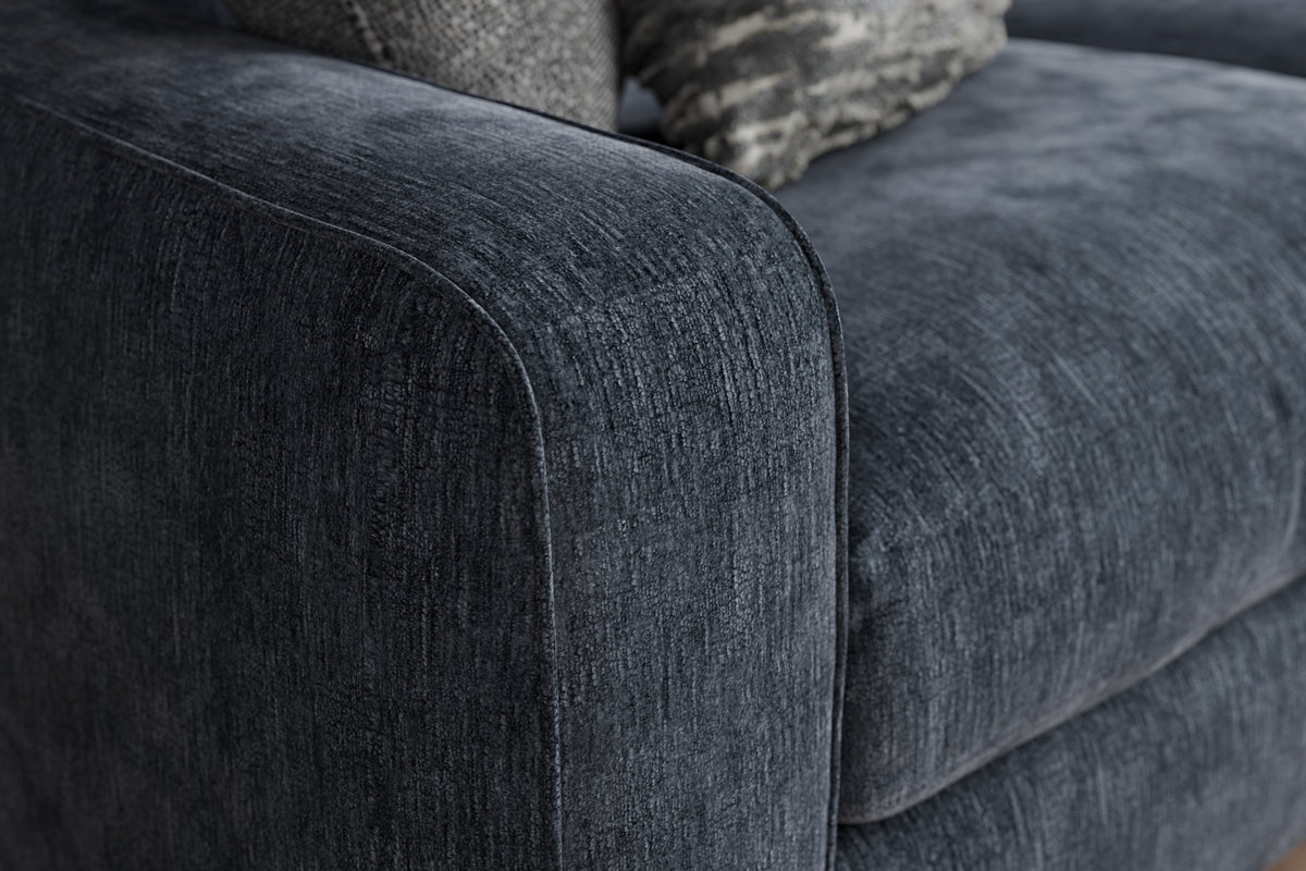 Bellagio – 3 Corner 3 Sofa with Reversible Feather Flex Interior – Blue