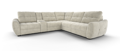 Alvera – 3 Cnr 3 Triple Motion Chs, Heated, Smart Cons, Quad Spkrs – Beige