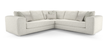 Ascot – 3 Corner 3 Sofa with Bench Seat – Beige