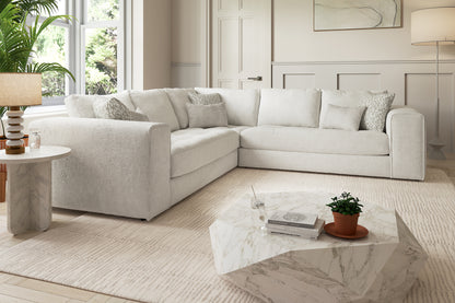 Ascot – 3 Corner 3 Sofa with Bench Seat – Beige
