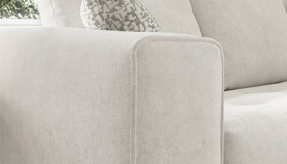 Ascot – 3 Corner 3 Sofa with Bench Seat – Beige