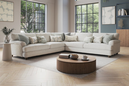 Hampton – 3 Corner 3 Seater Sofa – Cream