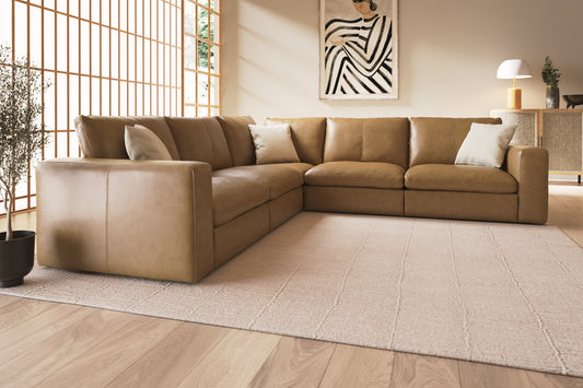 Retreat – 3 Corner 3 Seater Sofa – Brown