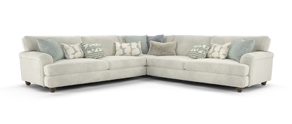 Hampton – 3 Corner 3 Seater Sofa – Cream