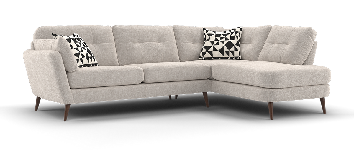Halston – 2 Corner 1 Chaise Sofa – Beige
