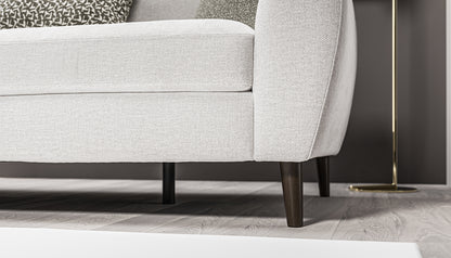 The Hackney – 2 Corner 2 Seater Sofa with Memory Foam Cushion – Brown