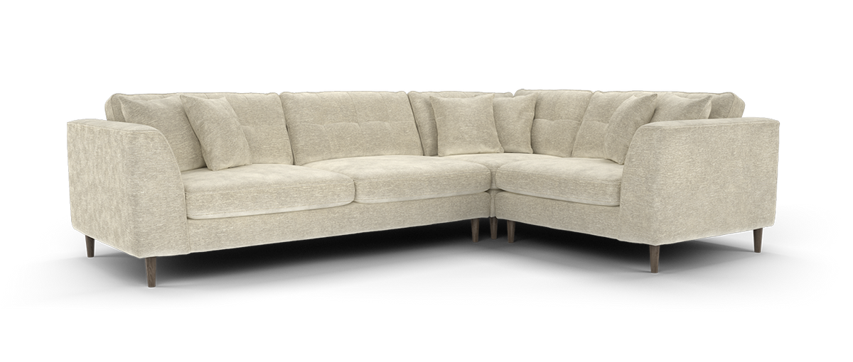 Roscoe – 3 Corner 1 Seater Sofa – Beige