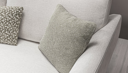 The Hackney – 2 Corner 2 Seater Sofa with Memory Foam Cushion – Brown
