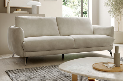 Adler – 4 Seater Asymmetric Sofa – Brown