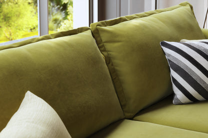 Eastwood – 3 Corner 1 Sofa with Trim – Blue
