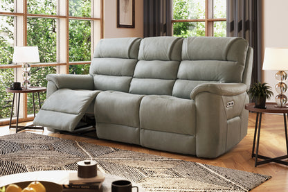 Cleveland – 2 Corner 2 Pow Rec Sofa, Hdrst, Lumbar, Htd Seat & Console – Black
