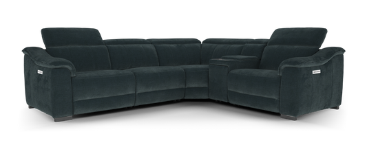 Carrera – 3 Str, Corner, Smart Console, 1.5 Str, Pow Rec, Pow Hdrst – Blue