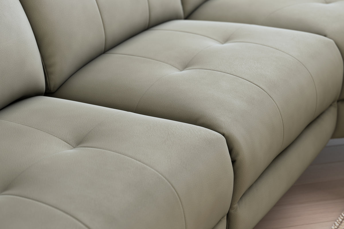 Jax – 3 Cnr 1.5 Chaise, Double Pow Recliner, Headrest & Storage – Brown