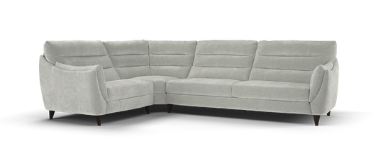 Sasso – 1 Corner 3 Seater Sofa – Beige