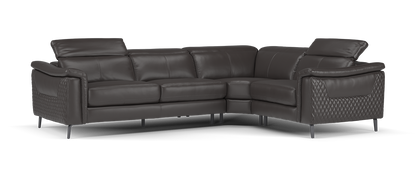 Ezra – 3 Corner 1.5 Sofa – Black