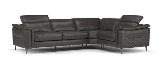 Ezra – 3 Corner 1.5 Sofa – Black