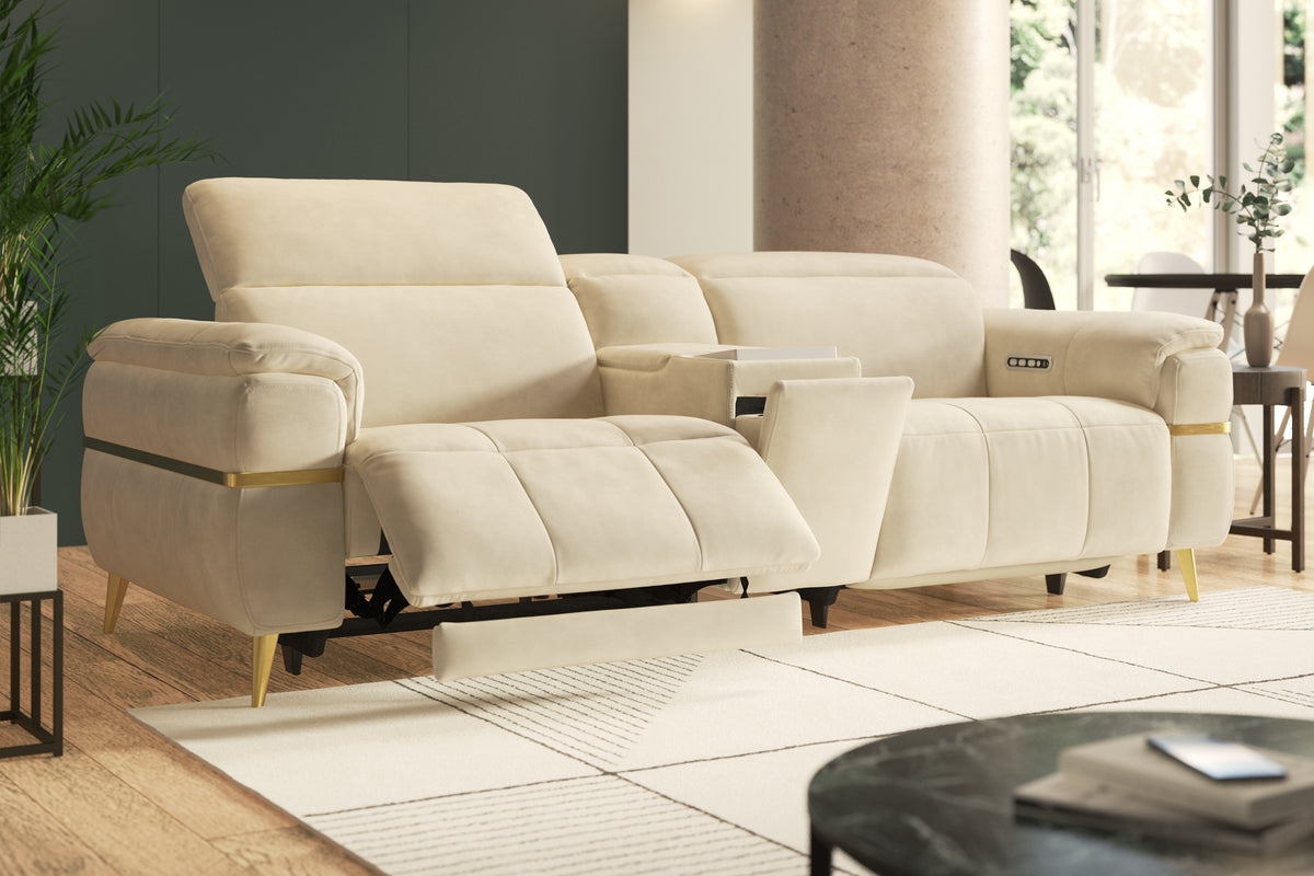 Milan – 3 Corner 1.5 Sofa without Trim – Brown