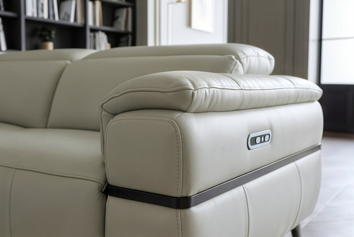Milan – 3 Corner 1.5 Sofa without Trim – Brown