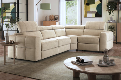 Colorado – 3 Corner 1.5 Power Recliner Sofa – Beige