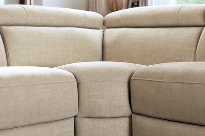 Colorado – 3 Corner 1.5 Power Recliner Sofa – Beige