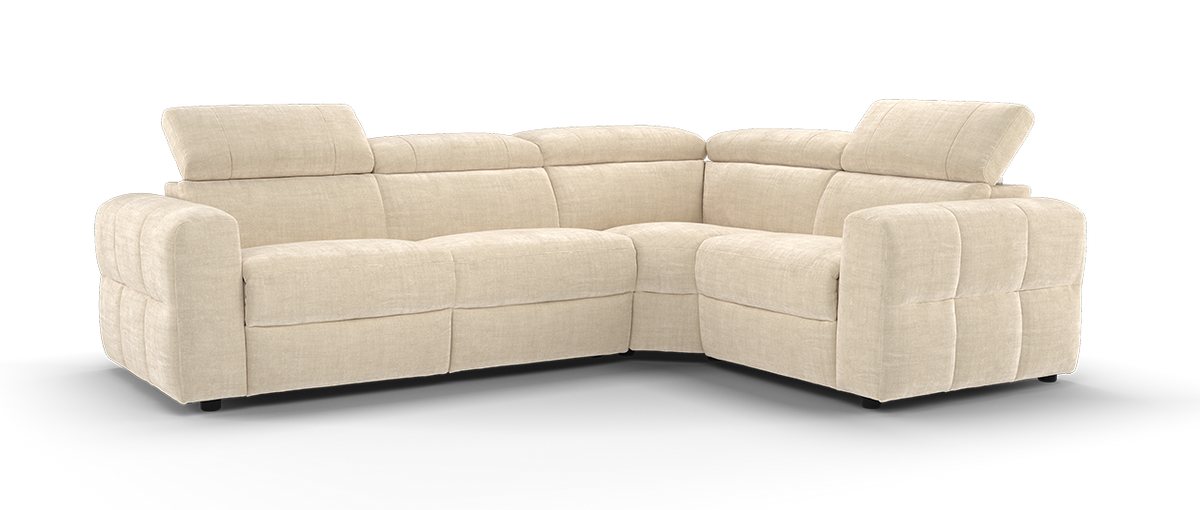 Colorado – 3 Corner 1.5 Power Recliner Sofa – Beige