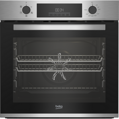 Beko Electric Single Oven - Stainless Steel  - Front shot