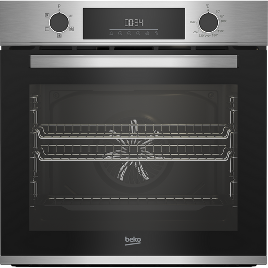 Beko Electric Single Oven - Stainless Steel  - Front shot