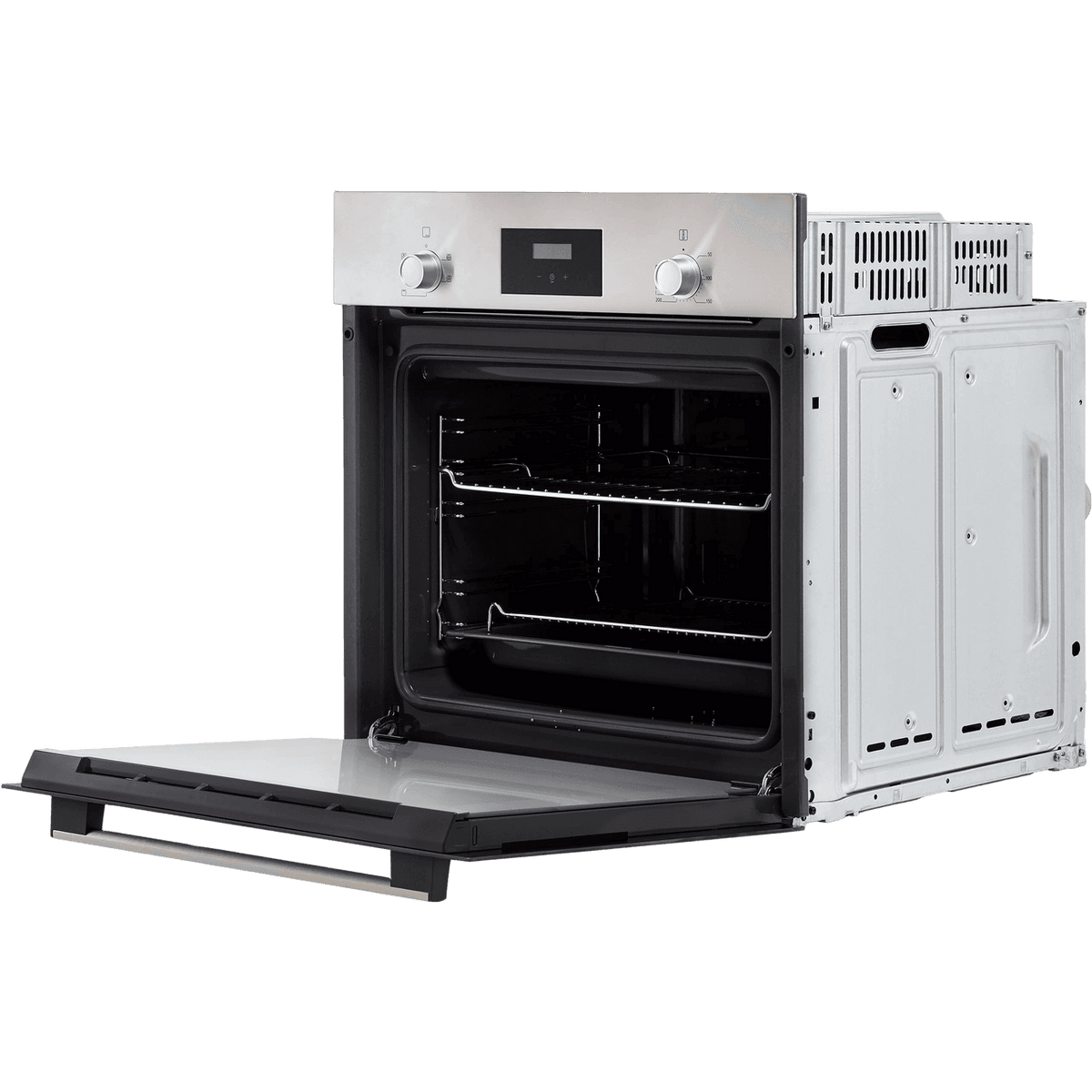 Bosch Serie 2 Electric Single Oven - Stainless Steel - Door open