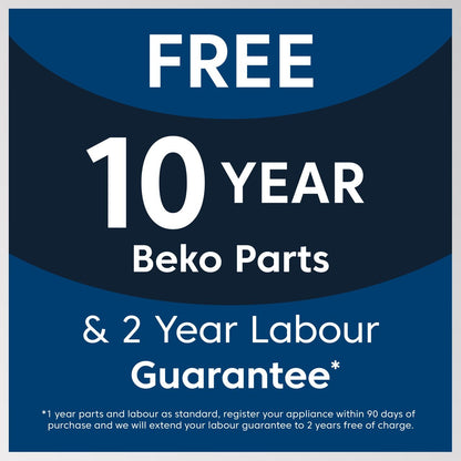 Beko AeroPerfect™ RecycledNet® Built In Electric Single Oven - Stainless Steel  - Annotation - 10yr part 2yr labour