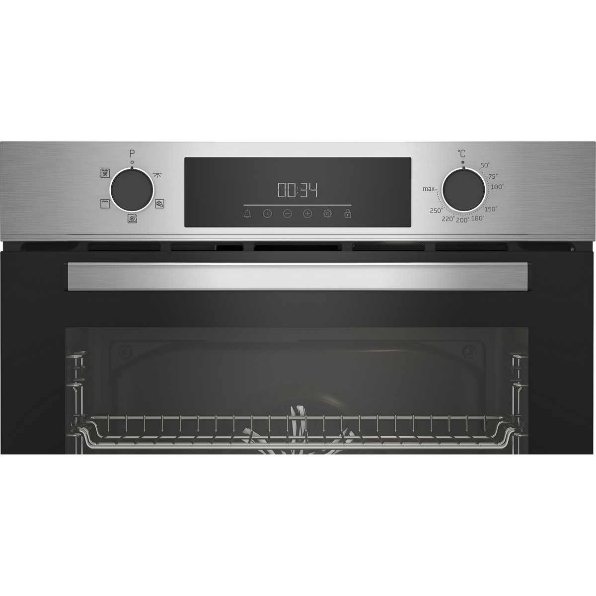 Beko Electric Single Oven - Stainless Steel 