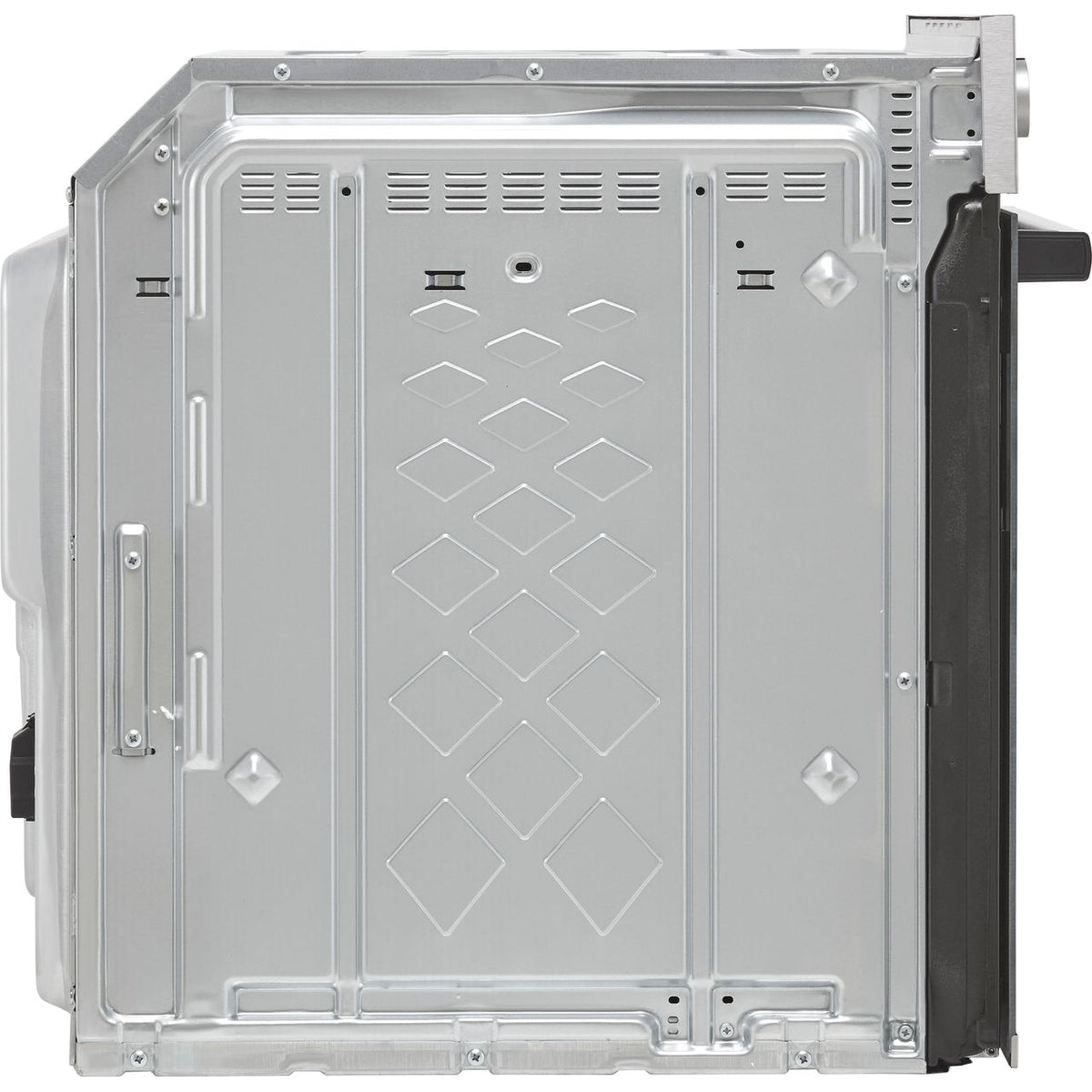 Beko AeroPerfect™ Electric Single Oven - Stainless Steel - Side shot
