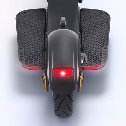 Pure Flex Electric Scooter - top view brake light shot