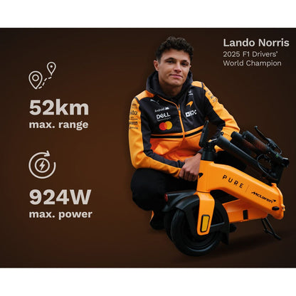 Pure McLaren Flex Electric Scooter - Annotation - Lando Norris