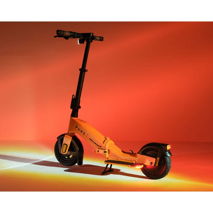 Pure McLaren Flex Electric Scooter - Scooter in orange room