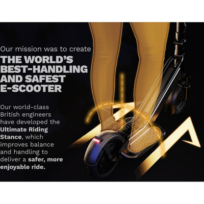 Pure Escape Ultra Max Suspension Electric Scooter - Annotation - Wold's best handling and safest scooter