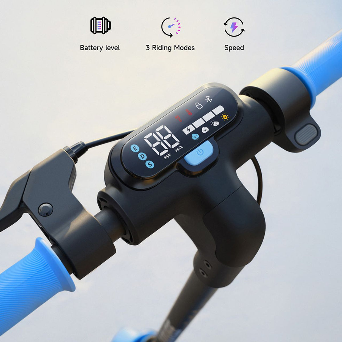 Navee Electric Scooter - annotation - feature shot