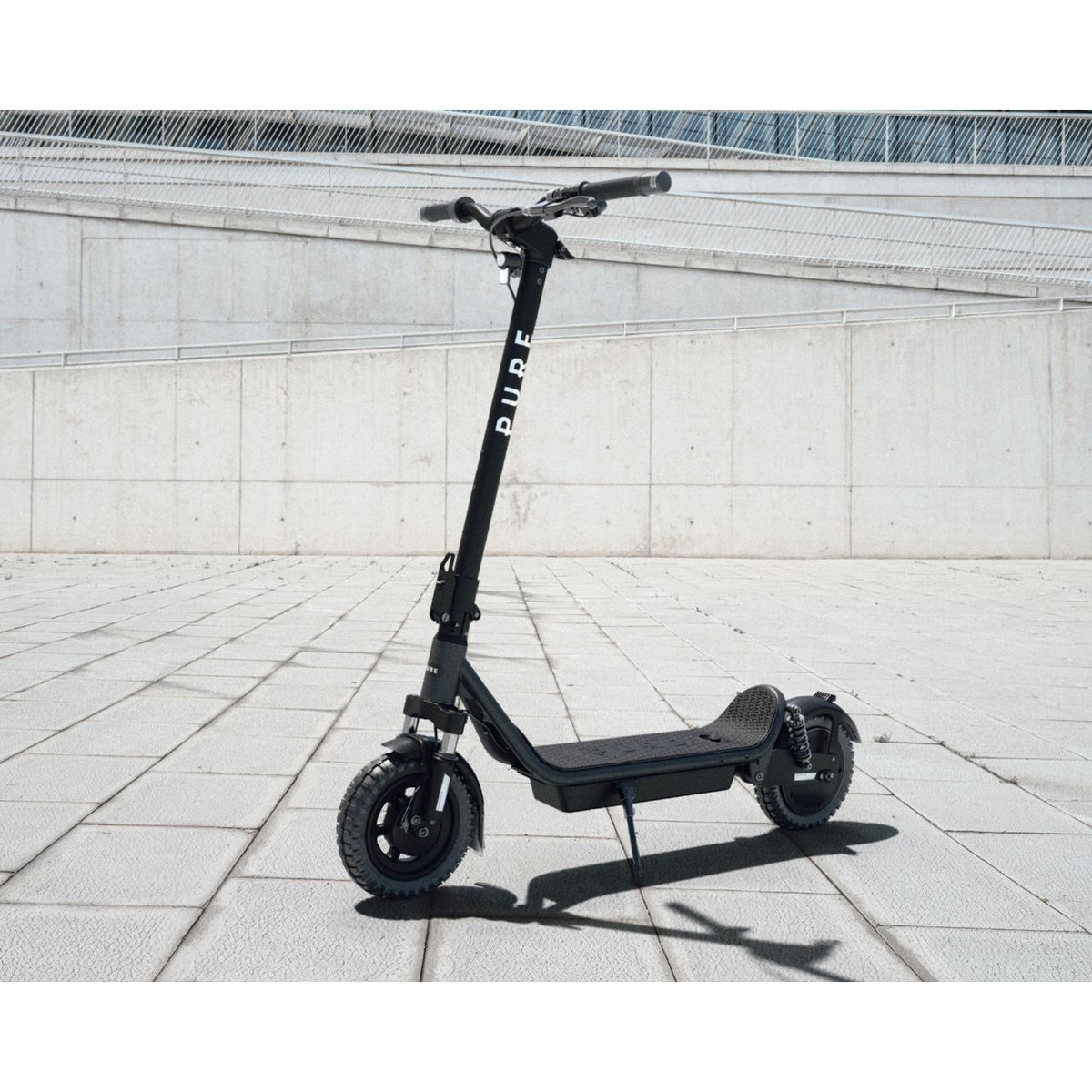 Pure Air 6 Ultra Suspension Electric Scooter - Scooter outside