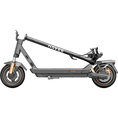 Navee Electric Scooter - Side shot folded