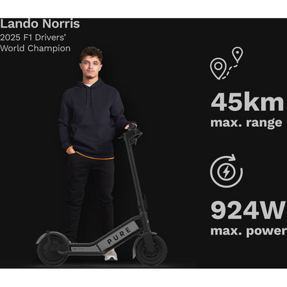 Pure Escape Electric Scooter - Annotation - Lando Norris