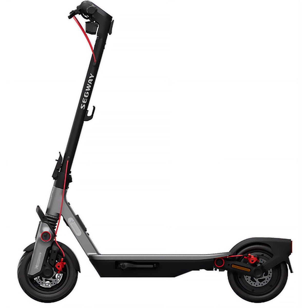 Segway AA.05.17.02.0003 Electric Scooter Black / Grey - Side shot