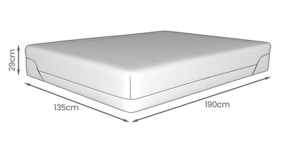 Memory Plush 800 Pocket Mattress – Double Mattress – image 2