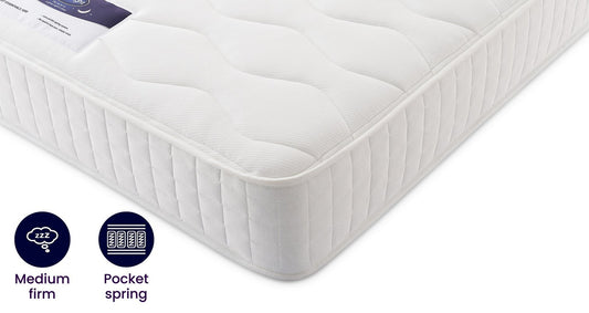 Silentnight 1000 Pocket Mattress – Double (4 ft 6) Mattress – image 1